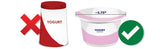 Yogurt Sizes