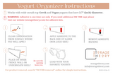 Yogurt Organizer Instructions