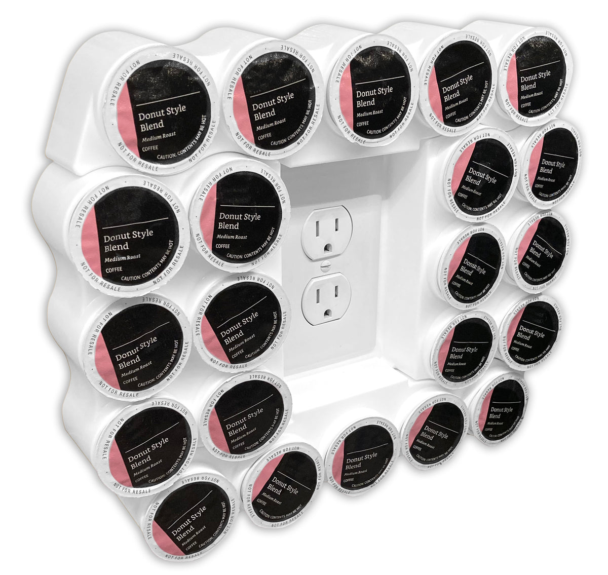 Cafe Wall Caddy - K-Cup Coffee Pod Organizer | Storage Theory