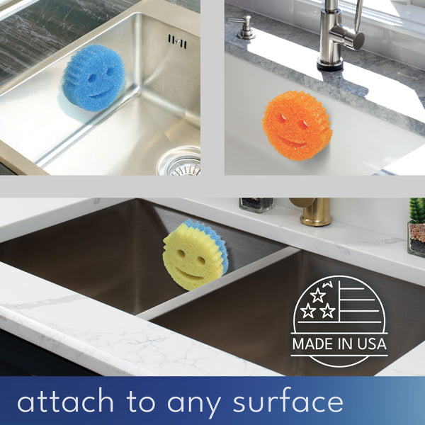 COMBO Sponge Caddy With Suction Base for Kitchen Sink Under Sink