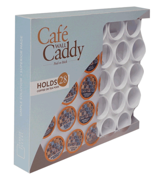 Café Wall Caddy - (Peel & Stick)