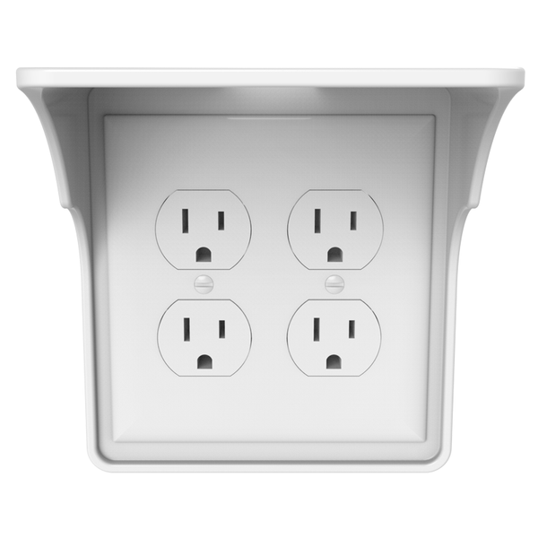 Double Outlet Power Perch